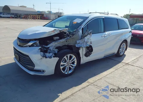 2024 Toyota Sienna Platinum from USA, damaged, VIN 5TDERKEC9RS182706